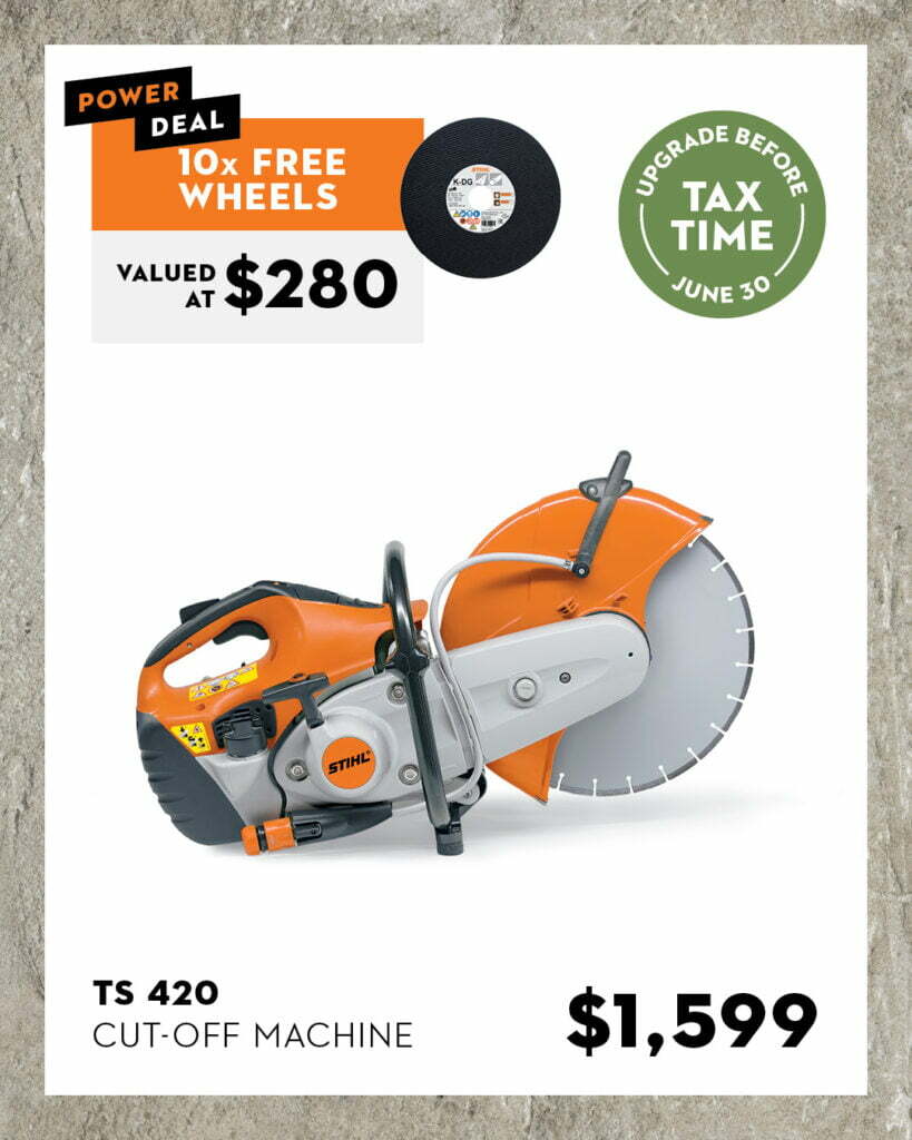 STIHL TS 420 - The Mower Supastore