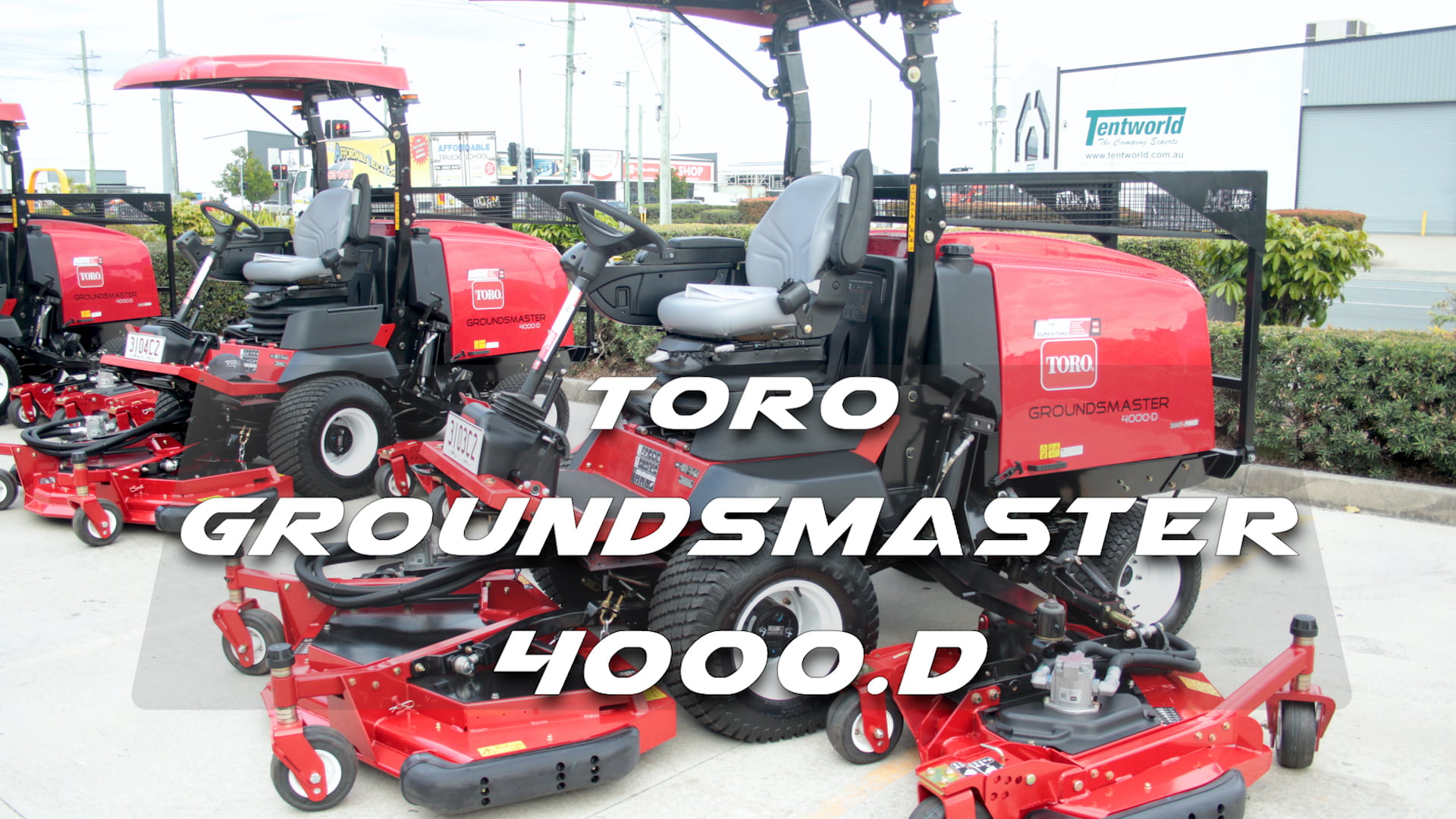 toro groundsmaster 4000-D